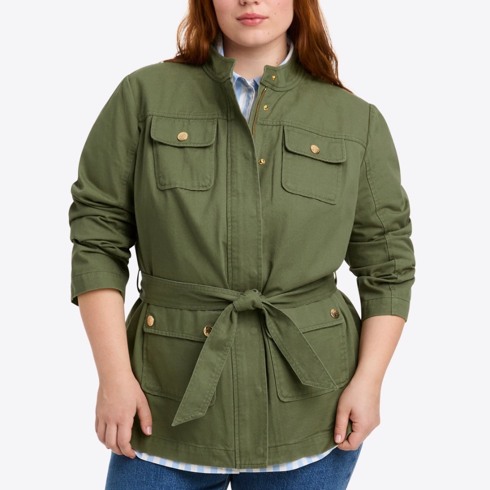 Draper James Twill Field Jacket